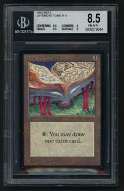 ***BGS 8.5 Beta Jayemdae Tome*** MTG Beta Magic Kid Icarus - Image 1
