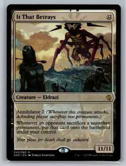 Duel Decks: Zendikar vs. Eldrazi #43 It That Betrays *M5 - Image 1