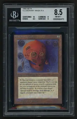 ***BGS 8.5 Beta Illusionary Mask*** MTG Beta Magic Kid Icarus - Image 1