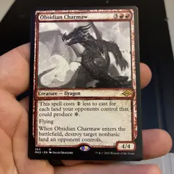 Obsidian Charmaw (Showcase) Modern Horizons 2 Regular - Image 1