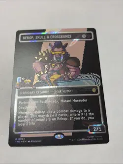 Bebop, Skull & Crossbones (Borderless) Surge Foil Teenage Mutant Ninja Turtles - Image 1