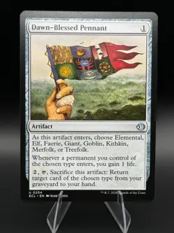 MTG Dawn-Blessed Pennant 254 Lorwyn Eclipsed NM Regular - Image 1