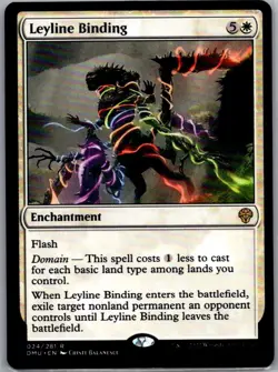 Leyline Binding R Dominaria United 24 NM - Image 1