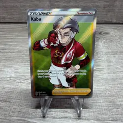 Kabu Full Art Ultra Rare SWSH03: Darkness Ablaze 186/189 Supporter Holo Pokemon - Image 1