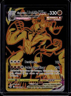 2022 Pokemon Single Strike Urshifu VMAX Trainer Gallery #TG29/TG30 - Image 1