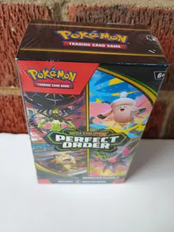 Pokemon TCG: Mega Evolution-Perfect Order Booster Bundle (6 Packs) New Sealed - Image 1