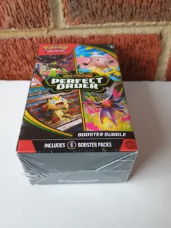 Pokemon TCG: Mega Evolution-Perfect Order Booster Bundle (6 Packs) New Sealed - Image 5