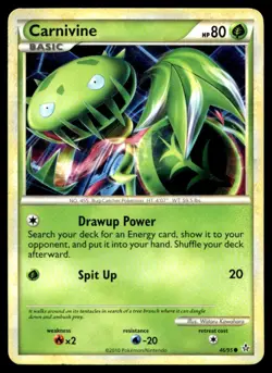 Carnivine Unleashed 46/95 MP Pokemon TCG | Buy 10 Get 10 Free - Image 1