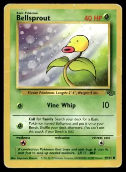 Bellsprout Jungle 49/64 HP Pokemon TCG | Buy 10 Get 10 Free - Image 1