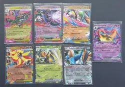 Pokemon TCG- Lot Of 7 Double Rare Ex- Chaos Rising - Image 1