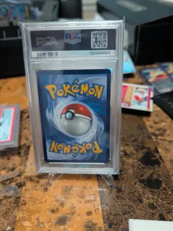 PSA 9 2025 POKEMON JOURNEY TOGETHER 167 N'S RESHIRAM ENHANCED BOX TOPPER PROMO - Image 2