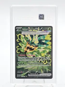 TEAL MASK OGERPON EX 2024 POKEMON TWILIGHT MASQUERADE #211/167 SIR TAG 10 Q5677 - Image 1