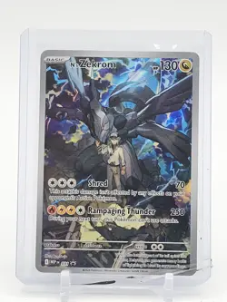 N'S ZEKROM 2026 POKEMON MEGA EVOLUTION #031 BLACK STAR PROMO RARE HOLO Q4385 - Image 1