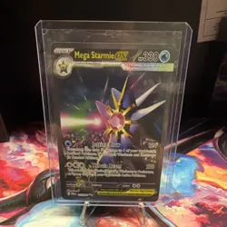 Mega Starmie EX Mega EX Holo Ultra Rare 49/162 BREAKthrough Pokemon TCG - Image 1