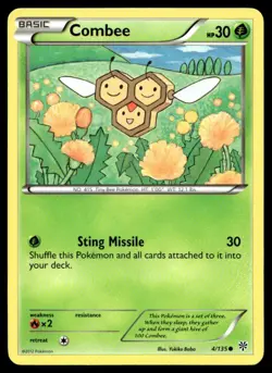Combee Plasma Storm 4/135 MP Pokemon TCG | Buy 10 Get 10 Free - Image 1