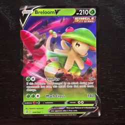 Breloom V 006/264 Pokemon Fusion Strike Sword & Shield Ultra Rare Holo NM - Image 1