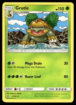 Grotle SM - Ultra Prism 8/156 MP Pokemon TCG | Buy 10 Get 10 Free - Image 1