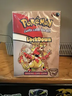 Pokemon TCG Fossil Lockdown Starter Deck New Factory Sealed 1999 - Image 1