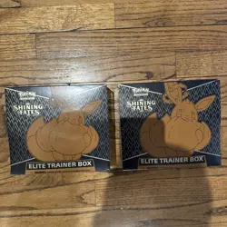 Pokemon TCG: Shining Fates Elite Trainer Box, 2021. Lot of 2!!!! 820650828171 - Image 1
