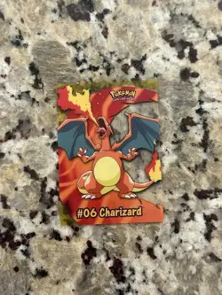 Charizard #PC3 Pokemon 2000 Topps TV Clear - Image 1