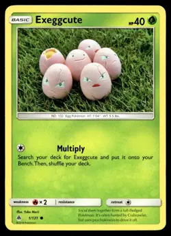 Exeggcute SM - Forbidden Light 1/131 MP Pokemon TCG | Buy 10 Get 10 Free - Image 1