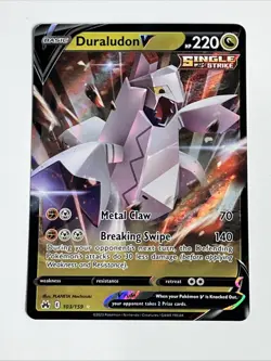 Duraludon V 103/159 Crown Zenith Pokemon TCG Ultra Rare Holo - Image 1