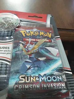 Pokemon Sun And Moon Base & Crimson Invasion 2 Pack Blister W Enamel Pin - Image 3