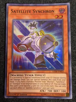 Yugioh Satellite Synchron LED6-EN025 Super Rare 1st Ed LP - Image 1