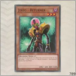 Jinzo - Returner - LED7-EN039 - Common 1st Edition Yugioh - Image 1