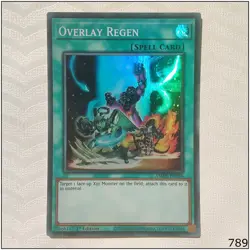 Overlay Regen - AMDE-EN056 - Super Rare 1st Edition Yugioh - Image 1