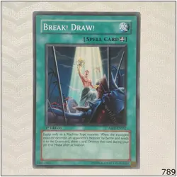 Break! Draw! - ABPF-EN052 - Common 1st Edition Yugioh - Image 1