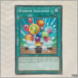 Wonder Balloons - LEDU-EN049 - Common 1st Edition Yugioh - Image 1