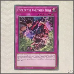 Fists of the Unrivaled Tenyi - MP20-EN135 - Common 1st Edition Yugioh - Image 1