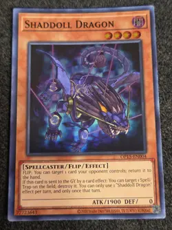 Yugioh Shaddoll Dragon OP15-EN004 Super Rare NM - Image 1