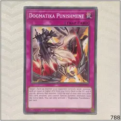 Dogmatika Punishment - ROTD-EN070 - Common 1st Edition Yugioh - Image 1