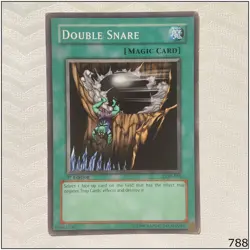 Double Snare - LOD-015 - Common 1st Edition Yugioh - Image 1