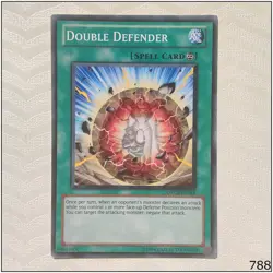 Double Defender - ORCS-EN049 - Common Unlimited Yugioh - Image 1