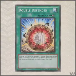 Double Defender - ORCS-EN049 - Common 1st Edition Yugioh - Image 1