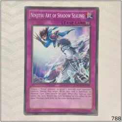 Ninjitsu Art of Shadow Sealing - REDU-EN089 - Common Unlimited Yugioh - Image 1