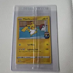 Pikachu On the Ball - UK Exclusive Card 001/005 - Sealed - Image 1