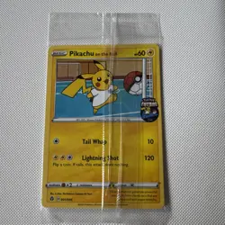 Pikachu On the Ball - UK Exclusive Card 001/005 - Sealed - Image 2