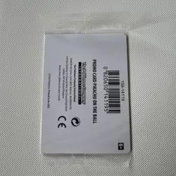 Pikachu On the Ball - UK Exclusive Card 001/005 - Sealed - Image 3