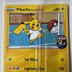 Pikachu On the Ball - UK Exclusive Card 001/005 - Sealed - Image 5