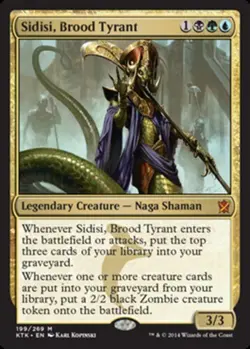 Sidisi, Brood Tyrant x1 NM Magic the Gathering 1x Khans of Tarkir mtg card - Image 1