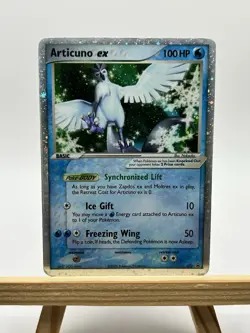 Articuno ex 032 - Black Star Promo *DMG* Holo Pokemon Card - Image 1