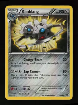 Klinklang 76/98 Reverse Holo Rare Emerging Powers Pokemon Card - Image 1