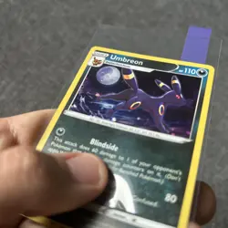 Umbreon COSMO HOLO Black Star Promo card SWSH129 Pokemon SWSH 2021 With Swirl 🌀 - Image 3