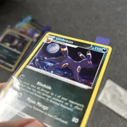 Umbreon COSMO HOLO Black Star Promo card SWSH129 Pokemon SWSH 2021 With Swirl 🌀 - Image 4
