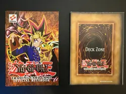 Yu-Gi-Oh! Trading Card Game: Deck Zone Playmat & (1st Version) Official Rulebook - Image 2
