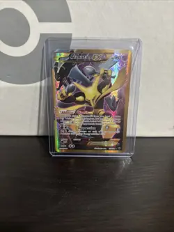 Pokemon TCG Alakazam EX Holo Ultra Rare 2016, 125/124 Card - Image 1
